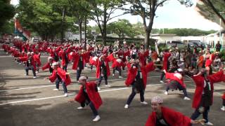 國士舞双　～2014スーパーよさこい・１日目(ＮＨＫ前ストリート)