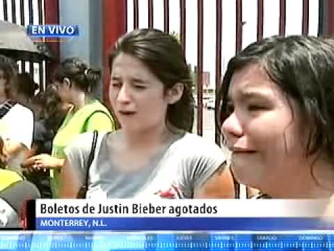 Niñas Lloran Por No Tener Boleto Para Justin Bieber Oye Esa Mamada