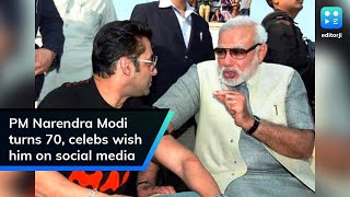 PM Narendra Modi turns 70, celebs wish him on social media