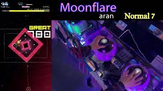 【グルーヴコースター4MAX】「Moonflare」Normal PERFECT 手元+画面外部出力