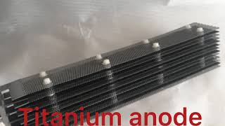 TITANIUM ANODE SUPPLIER  ANODE TITANIUM FOR SEWAGE TREATMENT PLANT  BAOJI HIGHSTAR TITANIUM METAL