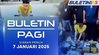 Suspek Ditahan Di Sungai Golok Edar Dadah Di Thailand | Buletin Pagi, 7 Januari 2025