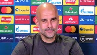Pep Guardiola - Man City v PSG - Pre-Match Press Conference - Champions League Semi-Final