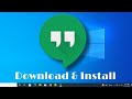 How To Install Google Hangouts In Windows 10