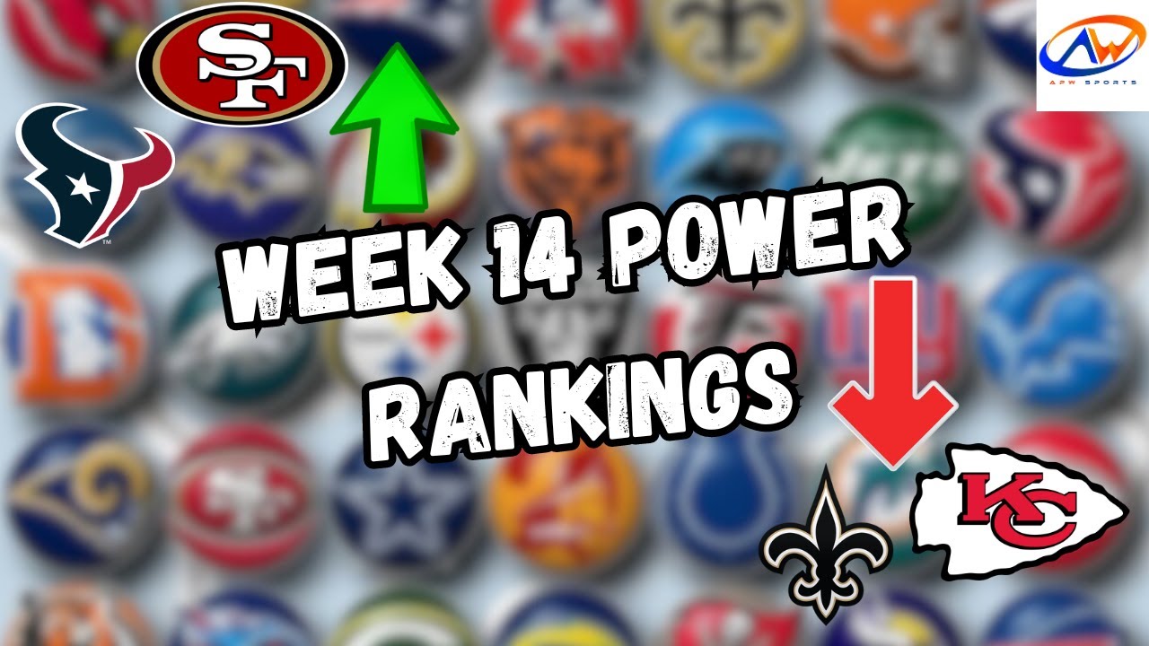 Week 14 NFL Power Rankings Show || Chiefs & Eagles Fall!!! #NFL - YouTube