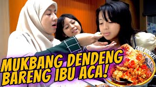 IBU ACA MAMPIR KE RUMAH BAWA OLEH OLEH UNTUK TRIO STRONG