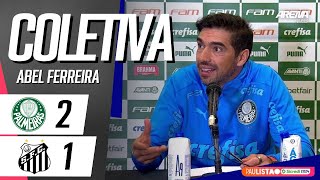 COLETIVA ABEL FERREIRA | AO VIVO | Palmeiras x Santos - Paulistão 2024
