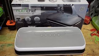 Nutrichef Vacuum Sealer - Unboxing \u0026 Setup