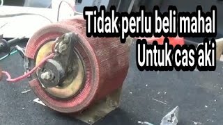 membuat cas aki dari barang bekas dan sederhana