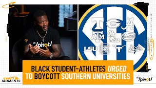 Black student athletes put in tough spot as NAACP push for boycott of SEC schools & sports|The Pivot