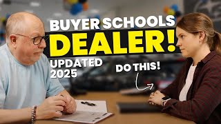 How a SMART Customer BUYS A CAR in 2025 to GET THE BEST DEAL