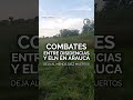 Al menos diez muertos en combates entre disidencias y ELN en Arauca | El Colombiano