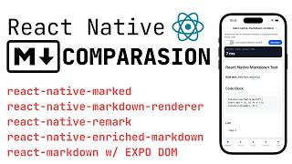 [2026] Whats the best way to render MARKDOWN in React Native?