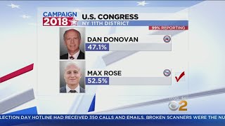 Democrat Max Rose Upsets Republican Congressman Dan Donovan