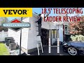 VEVOR Telescoping Ladder 18.5 FT Aluminum Collapsible Extension Ladder 400LBS weight Capacity Review