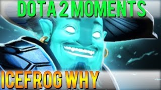 Dota 2 Moments - Icefrog Why