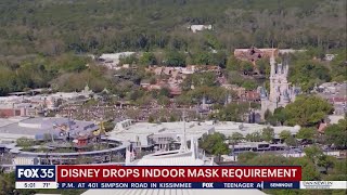 Disney drops indoor maks requirement