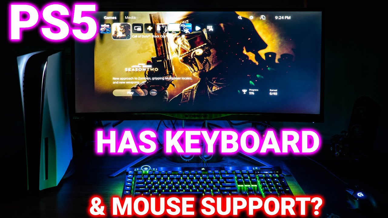 PS5 Keyboard And Mouse Support? - YouTube