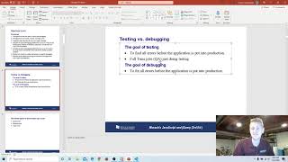 JavaScript Troubleshooting and Debugging Basics (CH5)