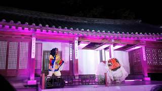 달빛기행(창덕궁),봉산탈춤. Korean Traditional Dance (BongSan masked dance0.昌徳宮ナイトツアー(鳳山タルチュム)