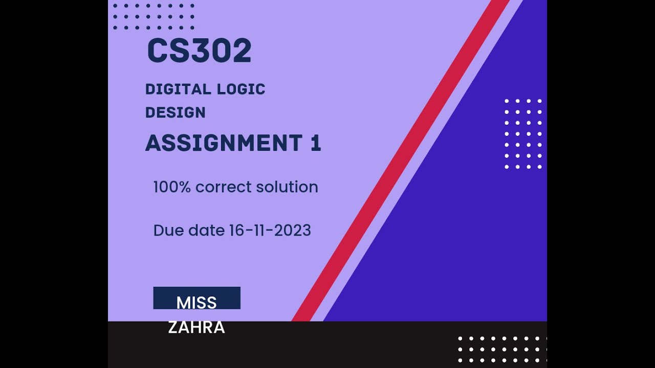 Cs302 Assignment 1 Correct Solution 2023 - YouTube