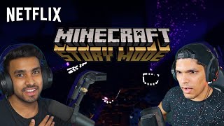 Minecraft Story Mode ft. @Mythpat & @TechnoGamerzOfficial | Netflix India