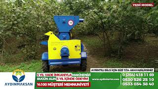 Pat pat arkası fındık toplama makinesi FTM012 / AydınMaksan