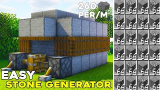 SINIRSIZ KIRIKTAŞ !! Minecraft: Taş ( Stone Generator )Farmı Nasıl Yapılır? l Minecraft Sistemler