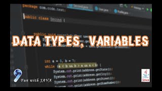 Lesson 2 - Data types and Variable