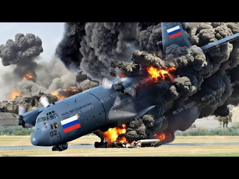 1 minute ago, the Russian C-130J plane carrying 7 generals exploded while taking off