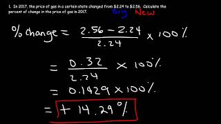 Percent Increase and Decrease Word Problems