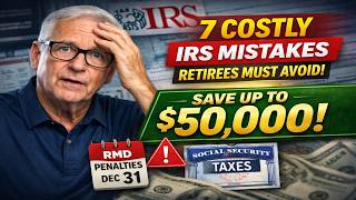 7 Costly IRS Mistakes Retirees Must Avoid (Save Up to $50,000!)
