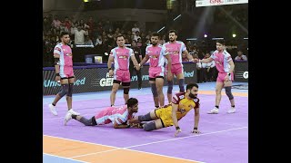 Jaipur Pink Panthers 41-28 Telugu Titans | Match 86 Highlights | Pro Kabaddi #ProKabaddi #PKL #PKL11