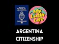 The SECRET Path to Argentina Citizenship | My Latin Life Podcast 206 🌴