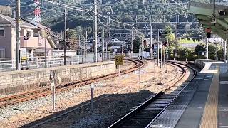 特急こうのとり7号福知山行　谷川駅通過