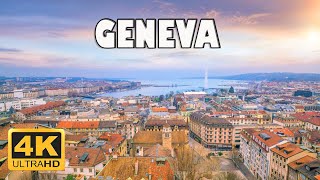 Geneva, Switzerland 🇨🇭 | 4K Drone Footage