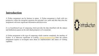 The Best Python Assignment Help