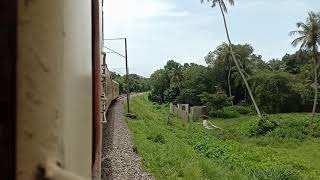 Kumbalam To Ezhuppuna Railway station...Crossing Kaithappuzha Kayal