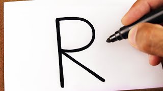 Como Transformar a Letra R em um RATO