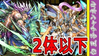 【パズドラ】コスモクルセイダー2体以下編成にターディスで挑む！