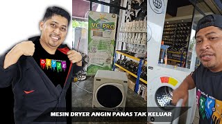 MESIN DRYER ANGIN PANAS TAK KELUAR