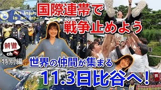 労働者の国際連帯で戦争止めよう！  11.3日比谷へ！（特別編）