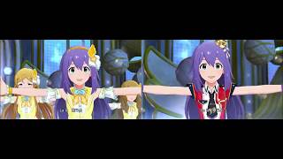 ミリシタ 「Angelic Parade♪」通常・13人ライブ MV比較