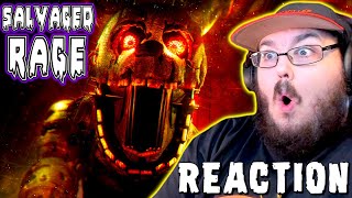 FNAF SONG "Salvaged Rage" (ANIMATED) By Five Nights Music - FNAF REACTION!!!