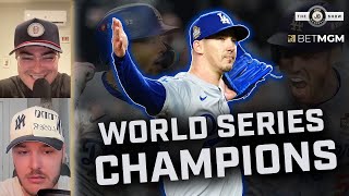 The LA Dodgers Win the World Series! | Instant Reaction