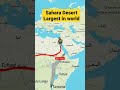Sahara desert outline #largest #route #map #sahara #desert
