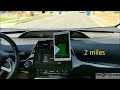 prius gen4 ev range test nimh vs lithium