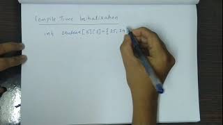 Two Dimensional Array|Problem Solving Using C|Third Semester Complementary