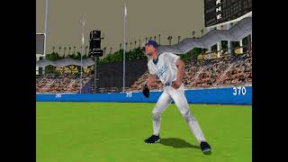 Triple Play 2001 (PC) - Rangers vs. Dodgers CPU vs. CPU Gameplay