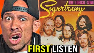 Rapper First time REACTION to Supertramp - The Logical song!